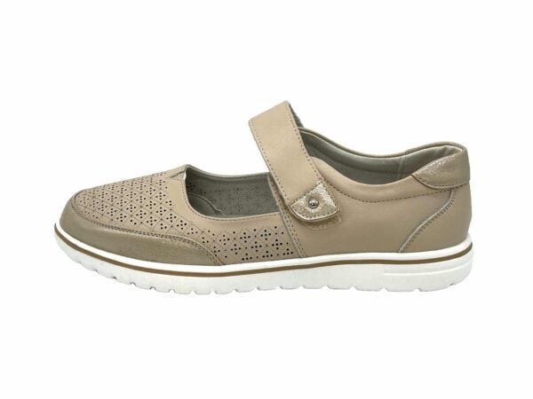 Damen Bootsschuhe mit Klettverschluss