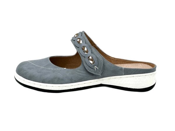 Damen Clogs mit Klettverschluss