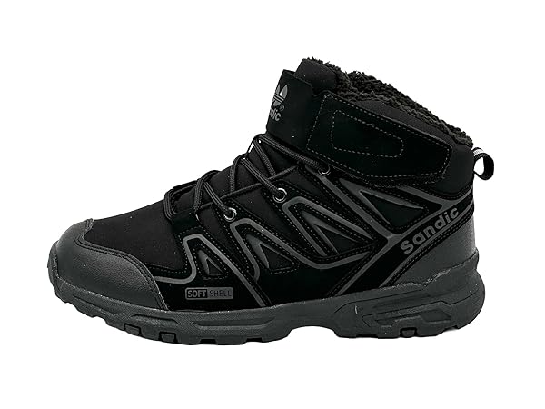 Gefütterter Outdoor-Winterschuh mit Softshell-Obermaterial