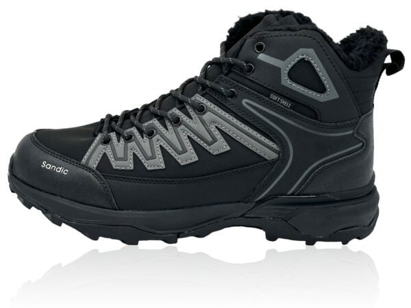 Winterschuhe gefüttert wasserabweisend – Rutschfeste Outdoor-Stiefel