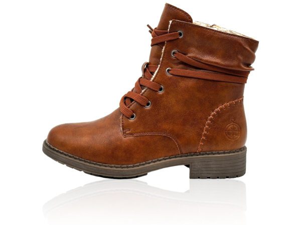 Kuschelige Damen Winterboots mit Reißverschluss