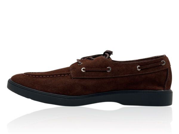 Damen Freizeitschuhe in Veloursoptik mit Schnürung