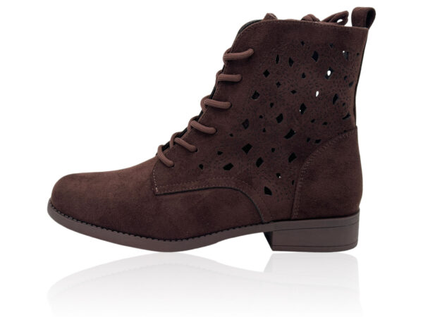 Damen Sommer Stiefeletten mit Lasercut